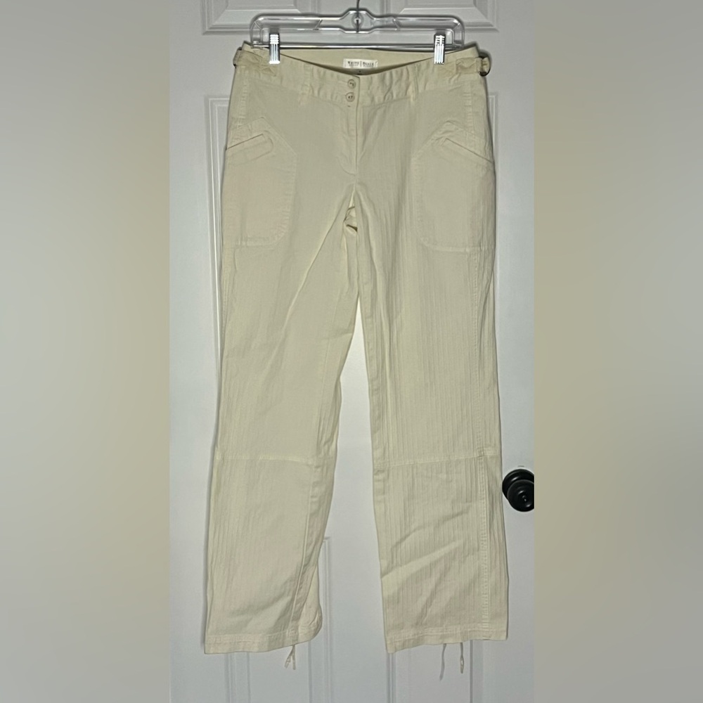 WHITE HOUSE BLACK MARKET Straight Leg Utility Pants